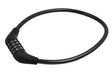 Cykellås med kode Ø10 x 650 mm - Bikezone